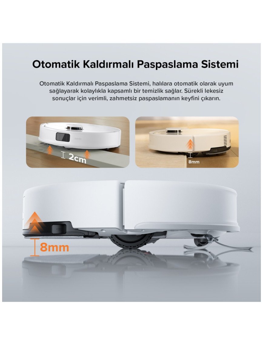 Roborock Q8 Max Pro Akıllı Robot Süpürge